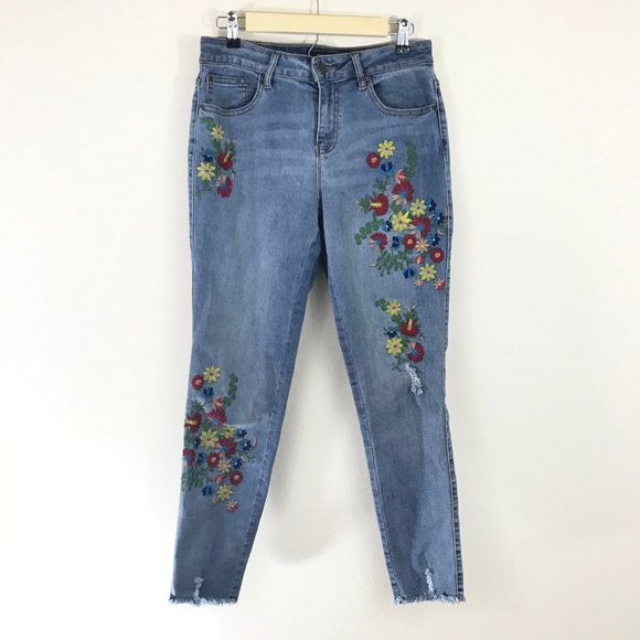 Earl Jean Women Petite Skinny Leg Emb Back Pocket Epmp092 Earl Jean Women Petite Skinny Leg Emb Back Pocket Epmp092